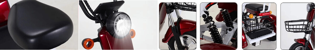 特定小型原付　コアライトS3モデル詳細