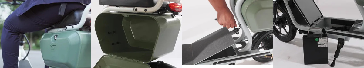 シナネンサイクル から特定小型原付 NEW RIDE G2CKS-SNC発売