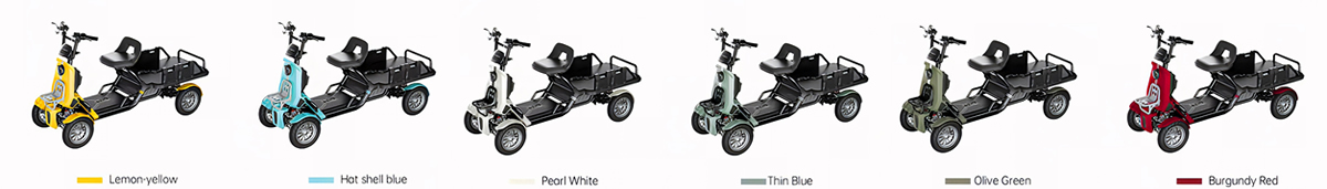 トライクスジェイピーから特定小型原付 4輪型　コアライトキャディー発表