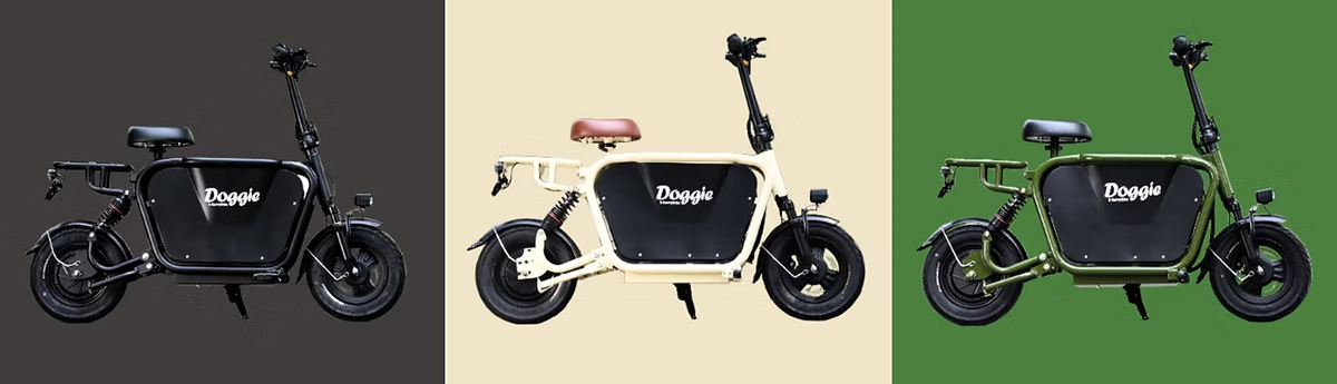 ウィズ株式会社から特定小型原付 バイク型 Doggie発表